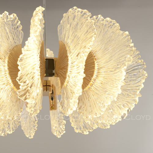 Люстра Cloyd ANTIGUA C1 / Ø35 см - золото (арт.11317) фото 3