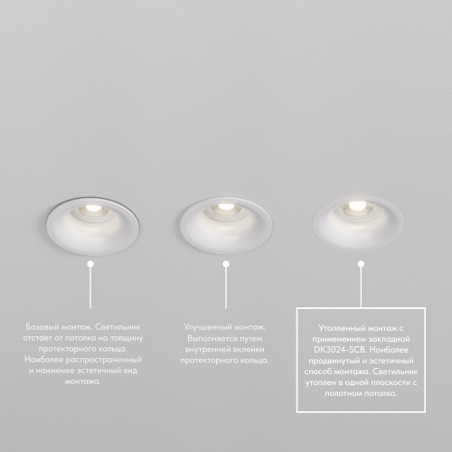 DK3024-SCB Закладная панель SCB для DK3024, ПВХ, акрил фото 4