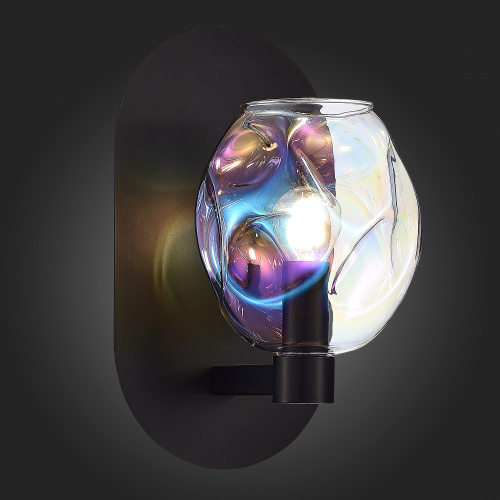 SL1188.401.01 Бра ST-Luce Черный/Радужный E14 1*40W IDESIA фото 3