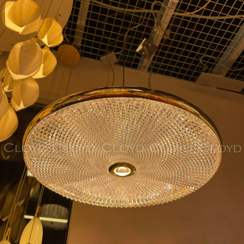 Подвесной светильник Cloyd DISCA P1 / Ø42 см - золото (арт.11252) фото 2