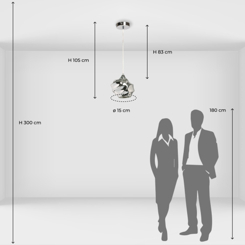 Подвесной светильник De City Соло 112011101 фото 2