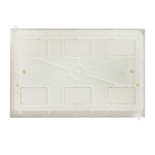 Бокс встраиваемый STEKKER EBX50-2/08-20 8 модулей, белый, пластик, серия ArcaClass фото 5