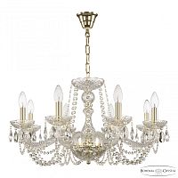 Люстра хрустальная 119/8/240 G Bohemia Ivele Crystal (Богемия Ивеле Кристалл)