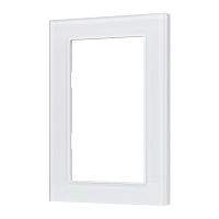 Рамка стеклянная FRM-GLARE-GS-D-WH Arlight 043789
