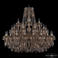 Люстра хрустальная 1403/20+10+5/400 G M721