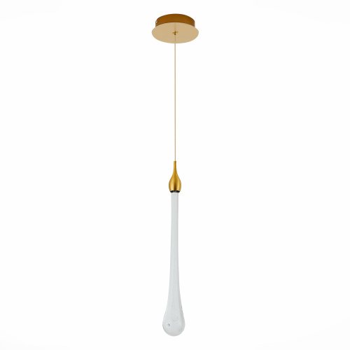 SL6103.203.01 Подвес ST-Luce Золотистый/Прозрачный LED 1*3W 4000K Faenza фото 2