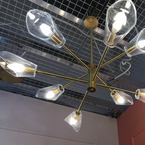 Люстра Cloyd HELICOPT C8 / Ø105 см - латунь (арт.10501) фото 2