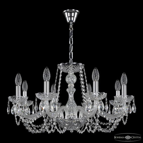Люстра хрустальная 119/8/240 Ni Bohemia Ivele Crystal (Богемия Ивеле Кристалл) фото 2 Люстра хрустальная 119/8/240 Ni Bohemia Ivele Crystal (Богемия Ивеле Кристалл) фото 2