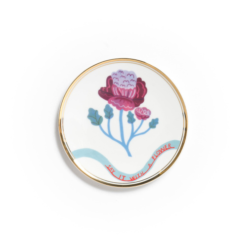 Десертная тарелка Geranio