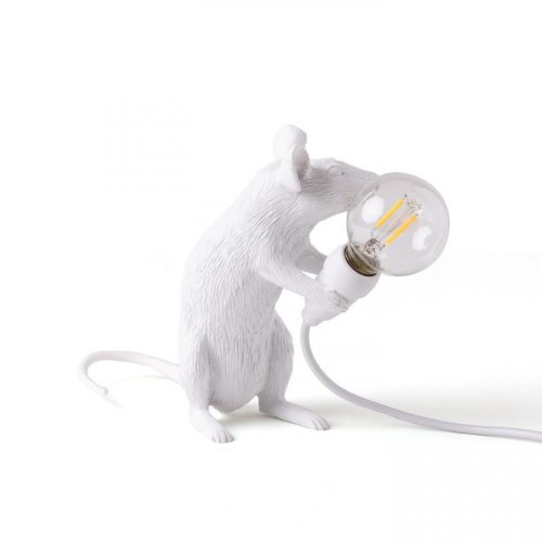Настольная лампа Mouse Lamp Sitting USB фото 7