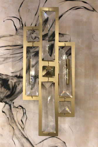 Настенный светильник W68095-2 gold фото 2