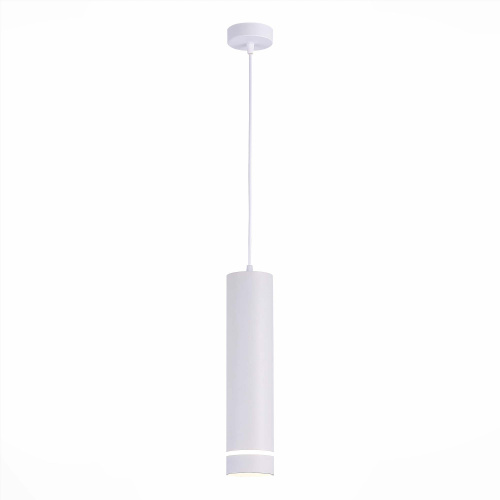 ST115.533.12 Светильник подвесной Белый LED 1*12W 3000K 936Lm Ra>90 120° IP20 D80xH300 165-265V Подвесные светильники фото 4