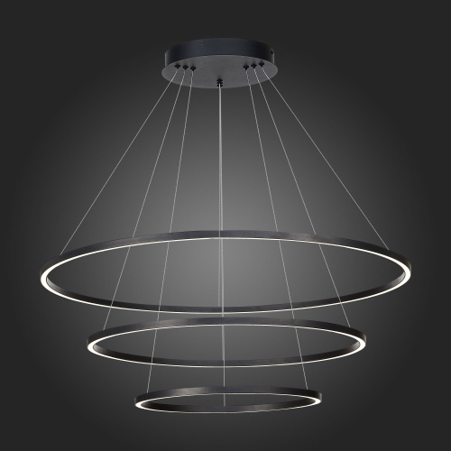 ST605.443.114 Светильник подвесной ST-Luce Черный/Белый LED 1*114W 4000K Подвесные светильники фото 4