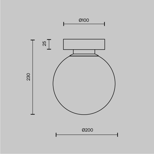 Настенный светильник (бра) Maytoni MOD321WL-01B1 фото 3