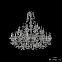 Люстра хрустальная 1410/20+10+5/360 Ni V0300 Bohemia Ivele Crystal (Богемия Ивеле Кристалл)