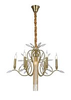 Люстра подвесная Alfa Light F1124-26 D800*H742 COPEER