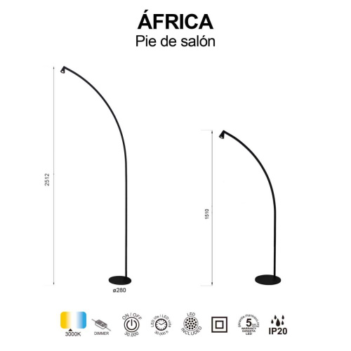 Торшер Mantra Africa 9417 фото 7
