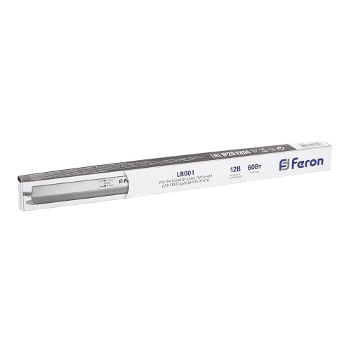 Трансформатор электронный для светодиодной ленты 72W 12V (драйвер), LB001 FERON фото 6