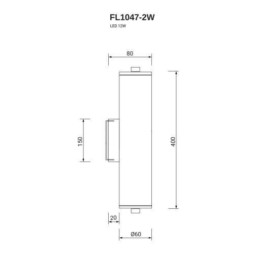 Бра Charme FL1047-2W фото 7
