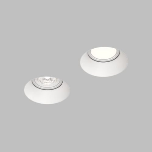 Встраиваемый светильник под шпатлевку SPOT HIDE, до 15 Вт LED, GU10, IP20, алюминий, белый фото 4