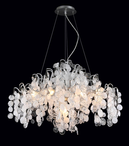 Люстра Crystal Lux TENERIFE SP9 SILVER фото 4
