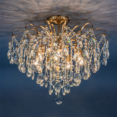 Потолочный светильник Escada 1113/7PL E27*60W White/Gold фото 4