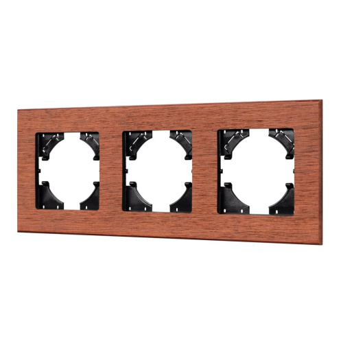 Рамка из натурального дерева FRM-XSILO-WD-3-NL Arlight 050873