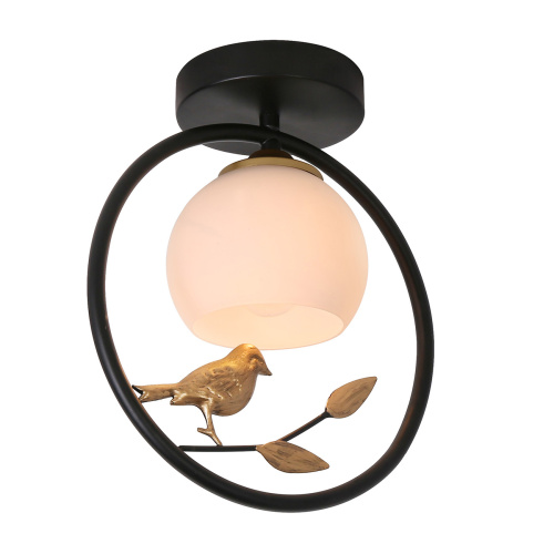 Потолочный светильник Escada 1113/1P E27*40W Black/Gold Потолочный светильник Escada 1113/1P E27*40W Black/Gold
