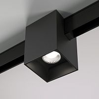 Трековый светильник 12W 4200K Solo чёрный Slim Magnetic 85055/01