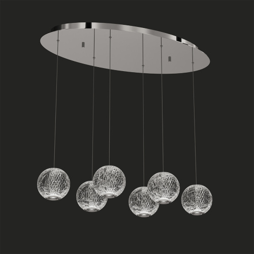 Подвесной светильник MD20001012-6A chrome фото 2