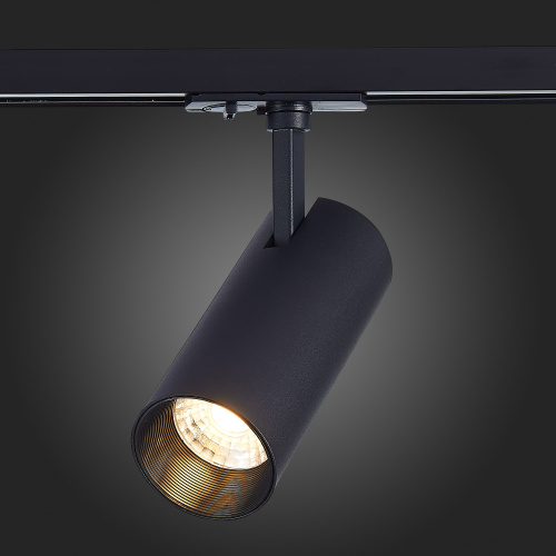 ST350.446.20.36 Св-к трек. Черный LED 1*20W 4000K 1 800Lm Ra?90 36° IP20 L158xW65xH193 100-240V BASE фото 3