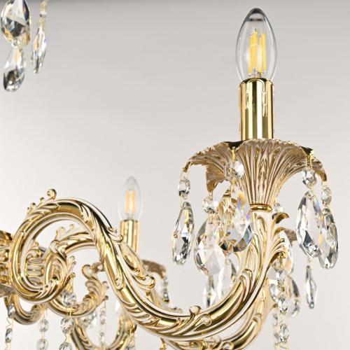 Люстра с хрустальными подвесками AL79101/8/250 A GW Bohemia Ivele Crystal (Богемия Ивеле Кристалл) фото 2 Люстра с хрустальными подвесками AL79101/8/250 A GW Bohemia Ivele Crystal (Богемия Ивеле Кристалл) фото 2