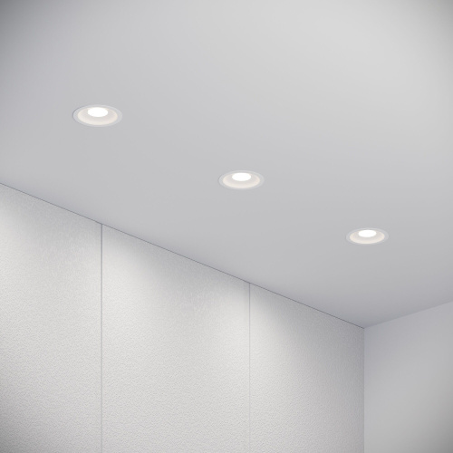 Светильник встраиваемый светодиодный Combi 10W 4000K белый 25067/LED фото 5