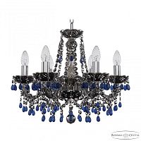 Люстра хрустальная 1410/6/160 Ni V3001 M731 Bohemia Ivele Crystal (Богемия Ивеле Кристалл)