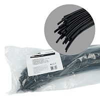 Термоусадочная трубка STEKKER HST-630-100 BK, длина 100 см., коэф. усадки 2:1, черный