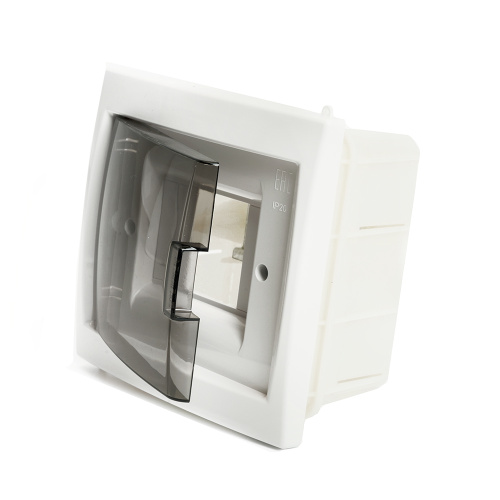 Бокс встраиваемый STEKKER EBX50-2/04-20 4 модуля, пластик, серия ArcaClass фото 5