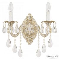 Бра с хрустальными подвесками AL7901B10/2/175 B WMG Bohemia Ivele Crystal (Богемия Ивеле Кристалл)