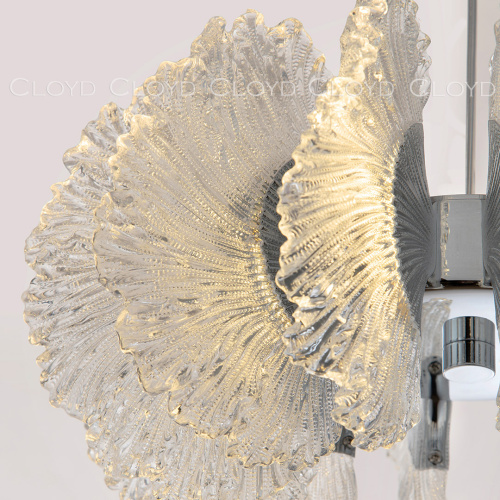 Люстра Cloyd ANTIGUA C1 / Ø35 см - хром (арт.11442)