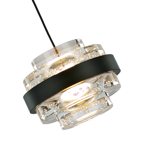 Подвесной светильник MD22030002-1A black/clear фото 3