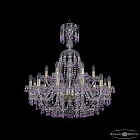 Люстра хрустальная 1410/12+6/300/XL-95 G V7010 Bohemia Ivele Crystal (Богемия Ивеле Кристалл)