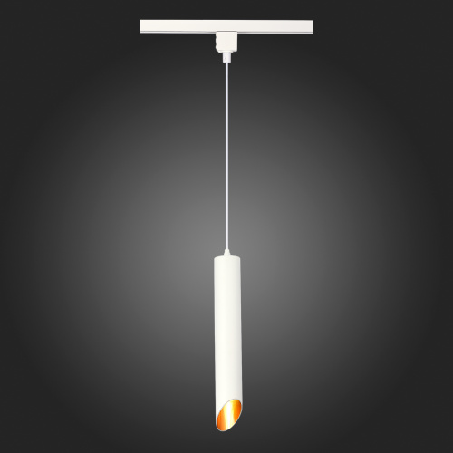 ST152.516.01 Светильник трековый Белый GU10 1*50W IP20 D60xH400 220V Без ламп BASE фото 4