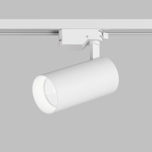 DK6454-WH Трековый светильник SOLID KOPER, 145мм, d70, 220V, LED 4000K, 24W, IP20, белый, алюминий фото 2