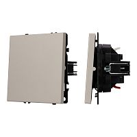 Механизм выключателя одноклавишный проходной SWT-NOBE-MKP1-SFPL-CA (230V, 10A) Arlight 059432