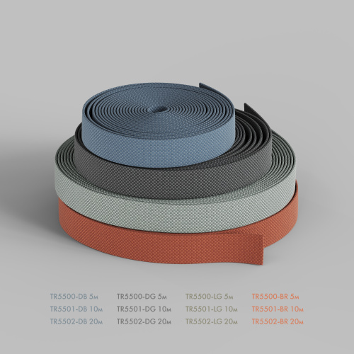 TR5500-DB Гибкий трек-ремень Belty, серия Base, 5м, 48V DC, IP20, тёмно-синий, ткань, медь фото 4