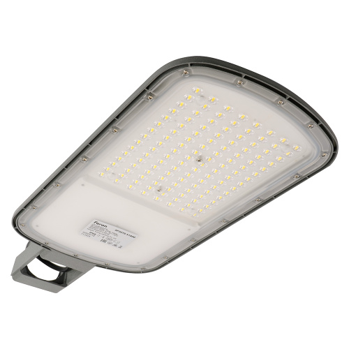 Светодиодный уличный консольный светильник Feron SP3070 100W 5000K AC90-300V, серый фото 8