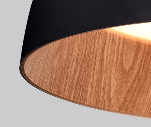 Потолочный светильник C0207-500A Black and Wood фото 2