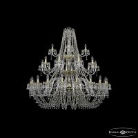 Люстра хрустальная 1410/20+10+5/460/3d G V0300 Bohemia Ivele Crystal (Богемия Ивеле Кристалл)