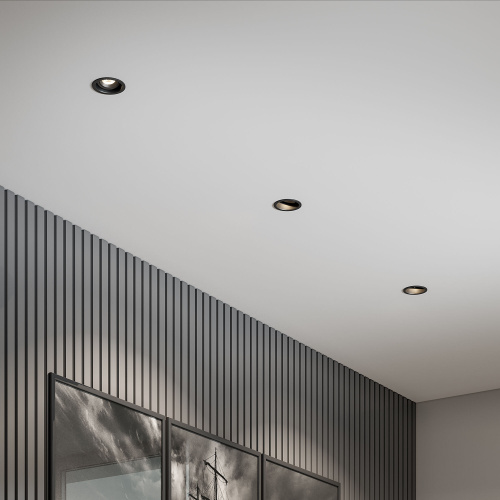 Светильник встраиваемый Tune черный 25014/01 фото 6