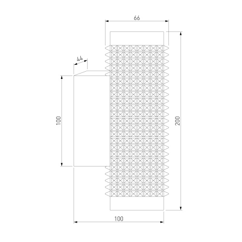 Настенный светильник Spike GU10 чёрный MRL 1014 фото 4
