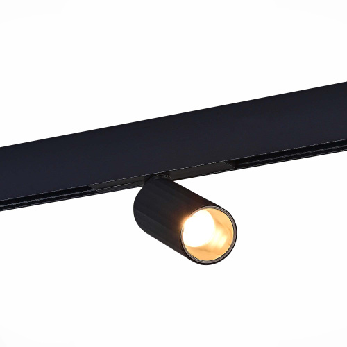 ST807.436.12 Магнитный трековый светильник Черный LED 1*12W 3000K 550Lm Ra>90 IP20 D50xH173 48VV SKYLINE 48 фото 4
